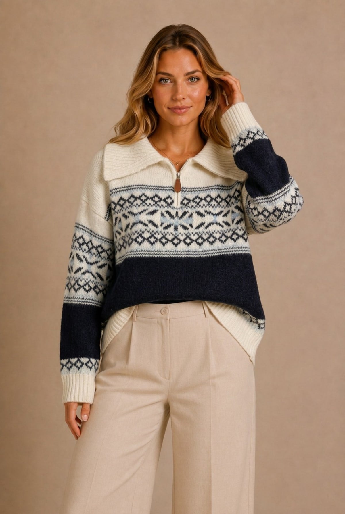 Barbaresco Fair Isle Sweater