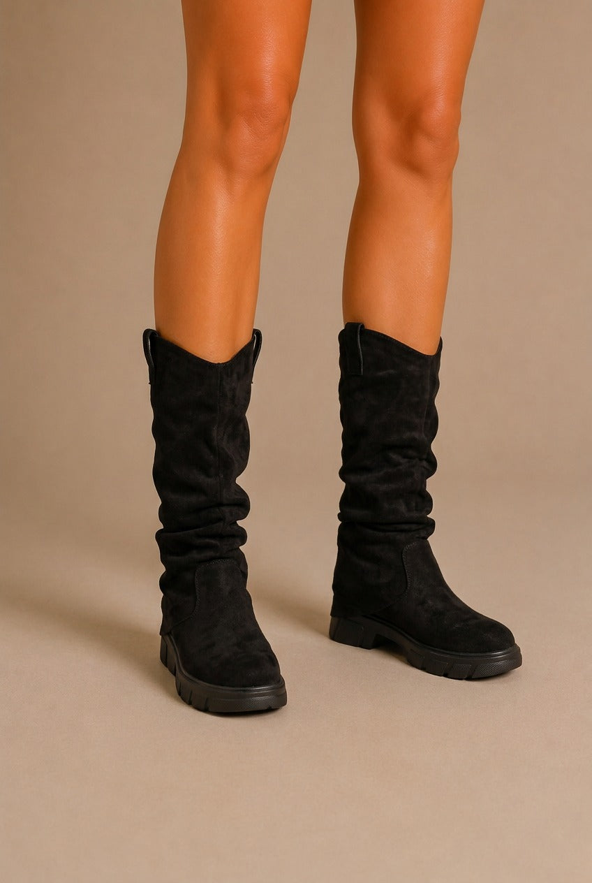 Lucca Slouchy Knee-High Boots