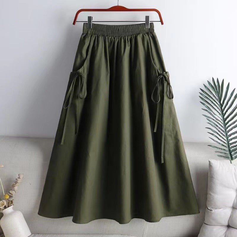 Siena Drawstring Midi Skirt