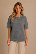 Roussillon Beaded Sweater