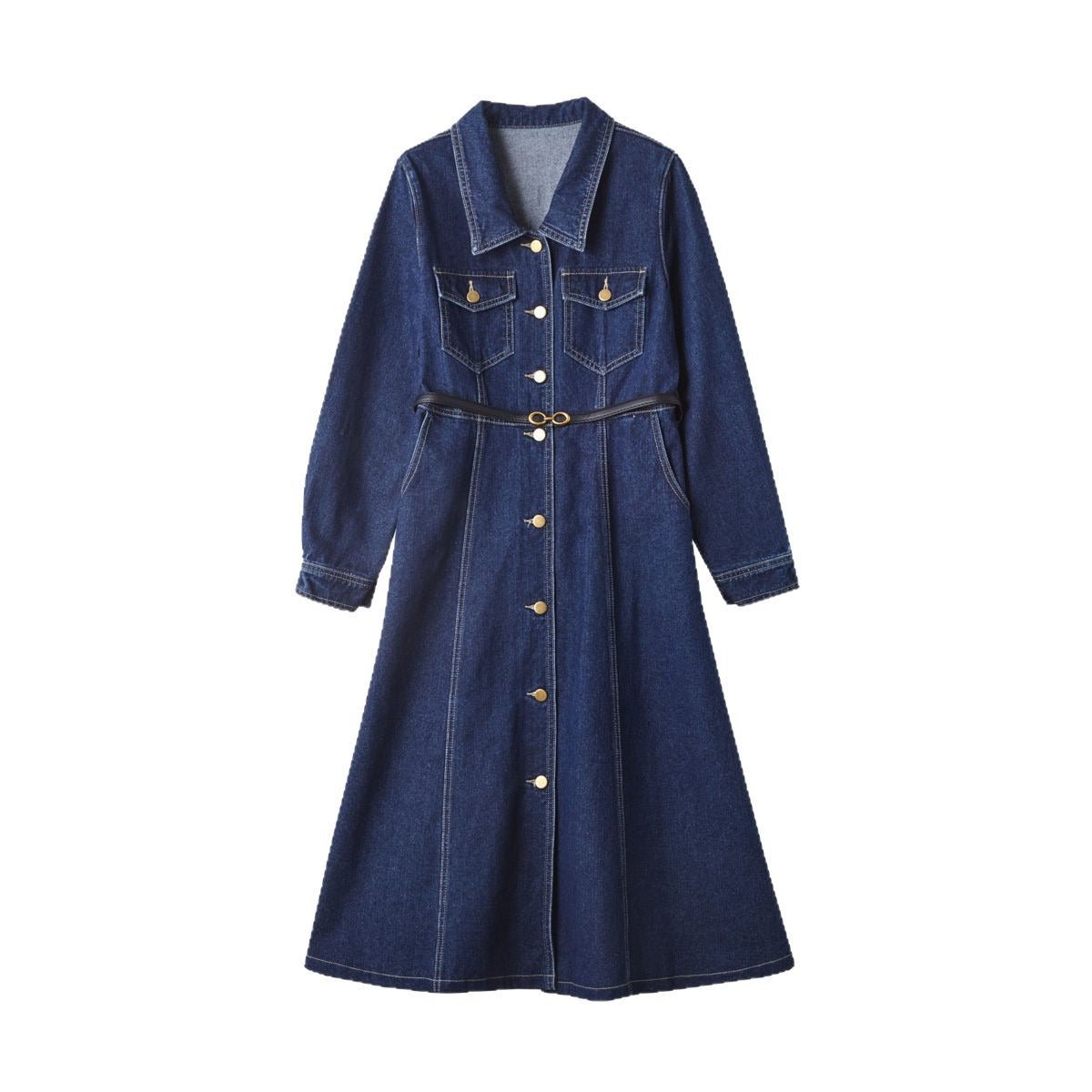 Barolo Belted Midi Dress