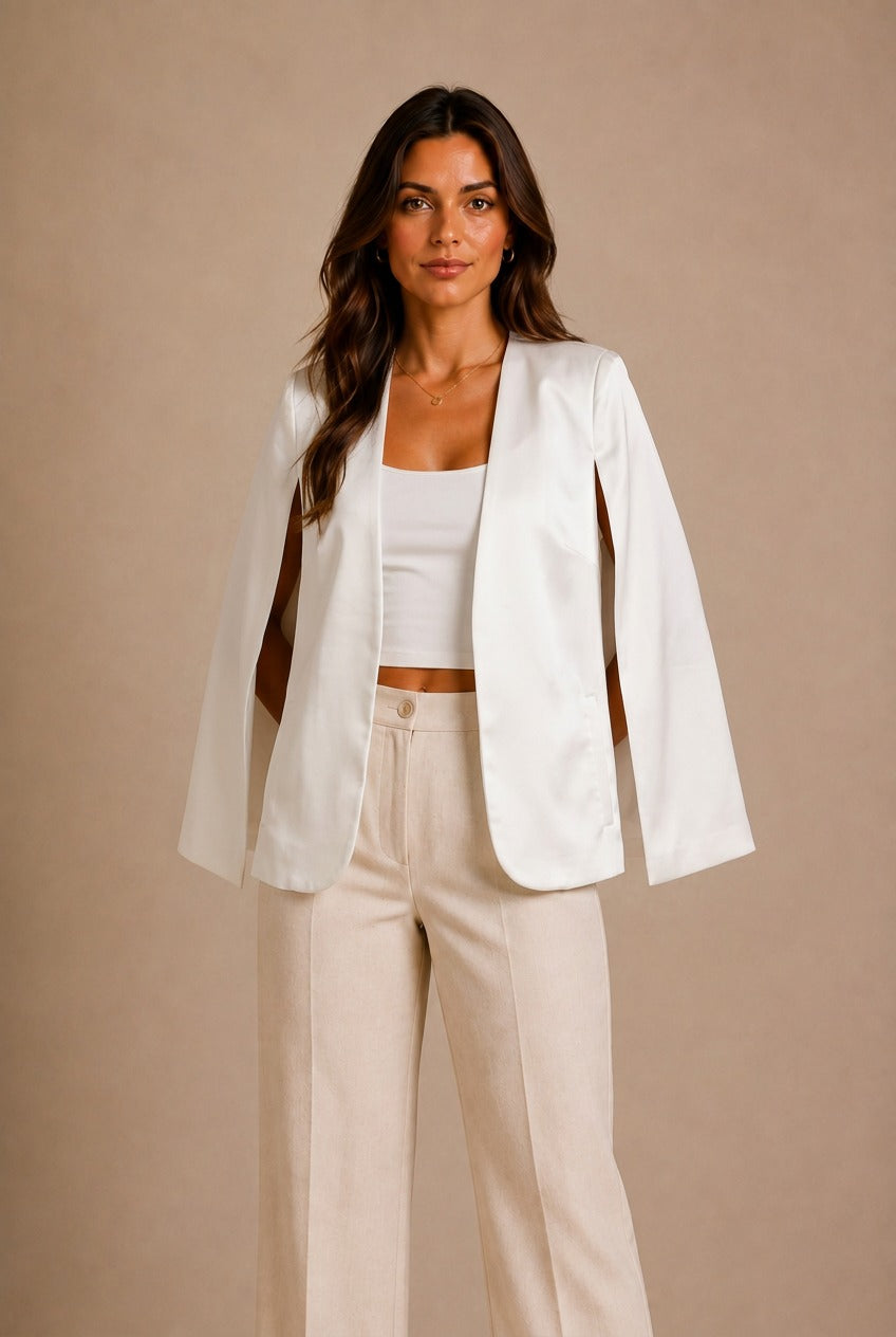 Assisi Cape Sleeve Blazer