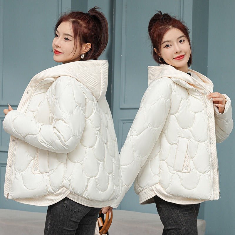 Barolo Scalloped Quilted Hooded Padded Jacket