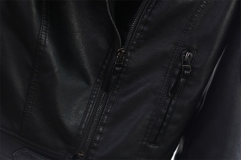 Cortona Asymmetrical Zip Biker Jacket