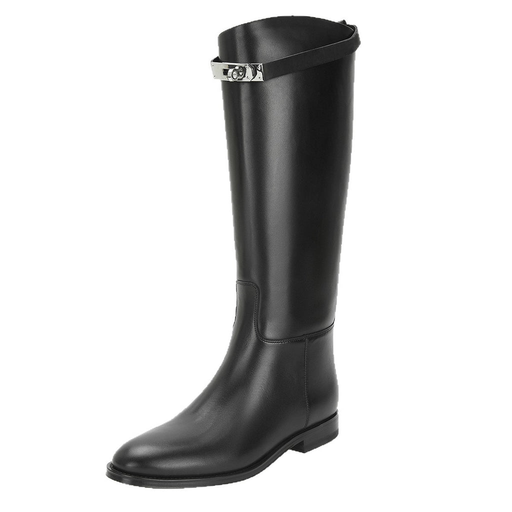 Chianti Buckle Knee-High Boots
