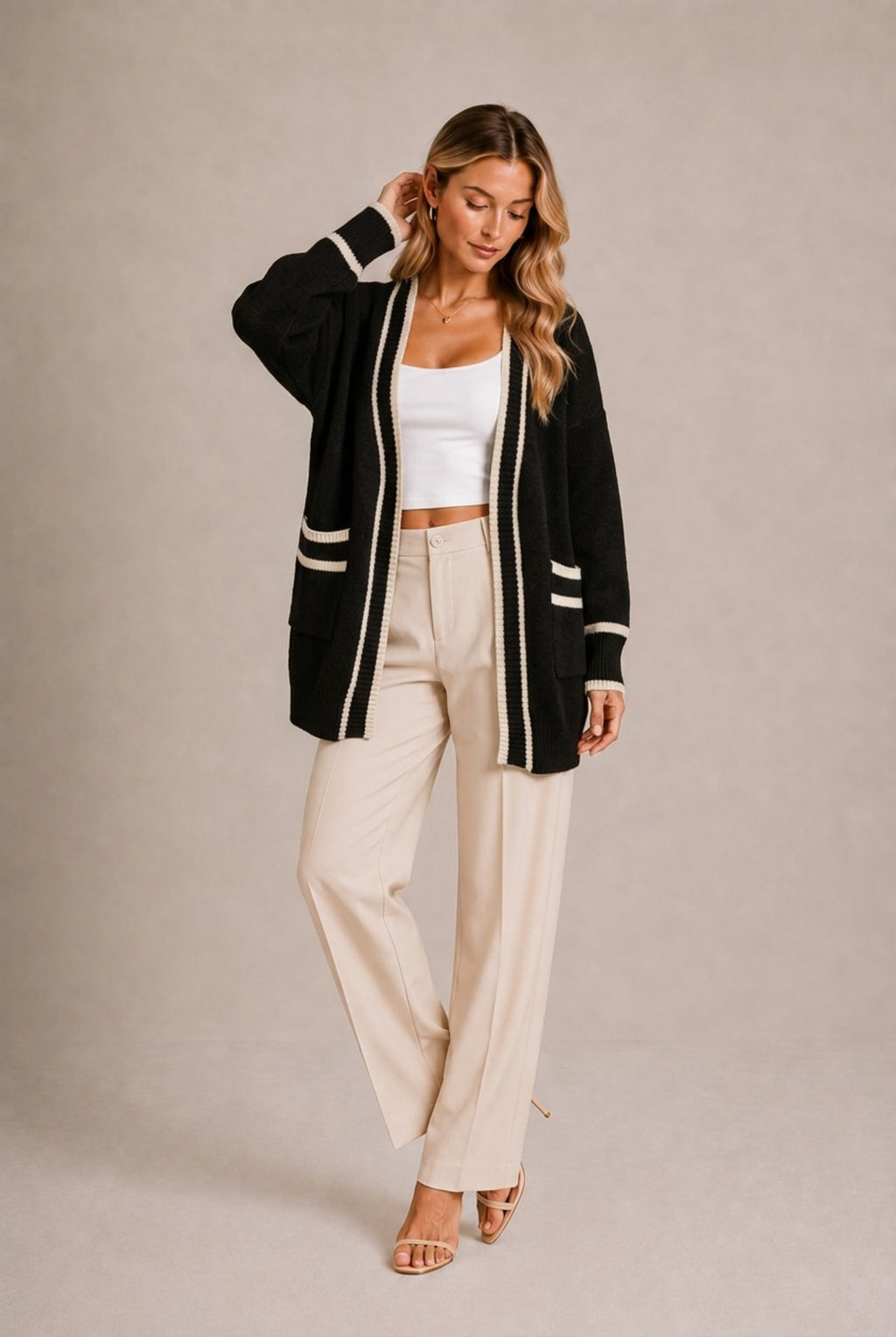 Gordes Oversized Cardigan Sweater