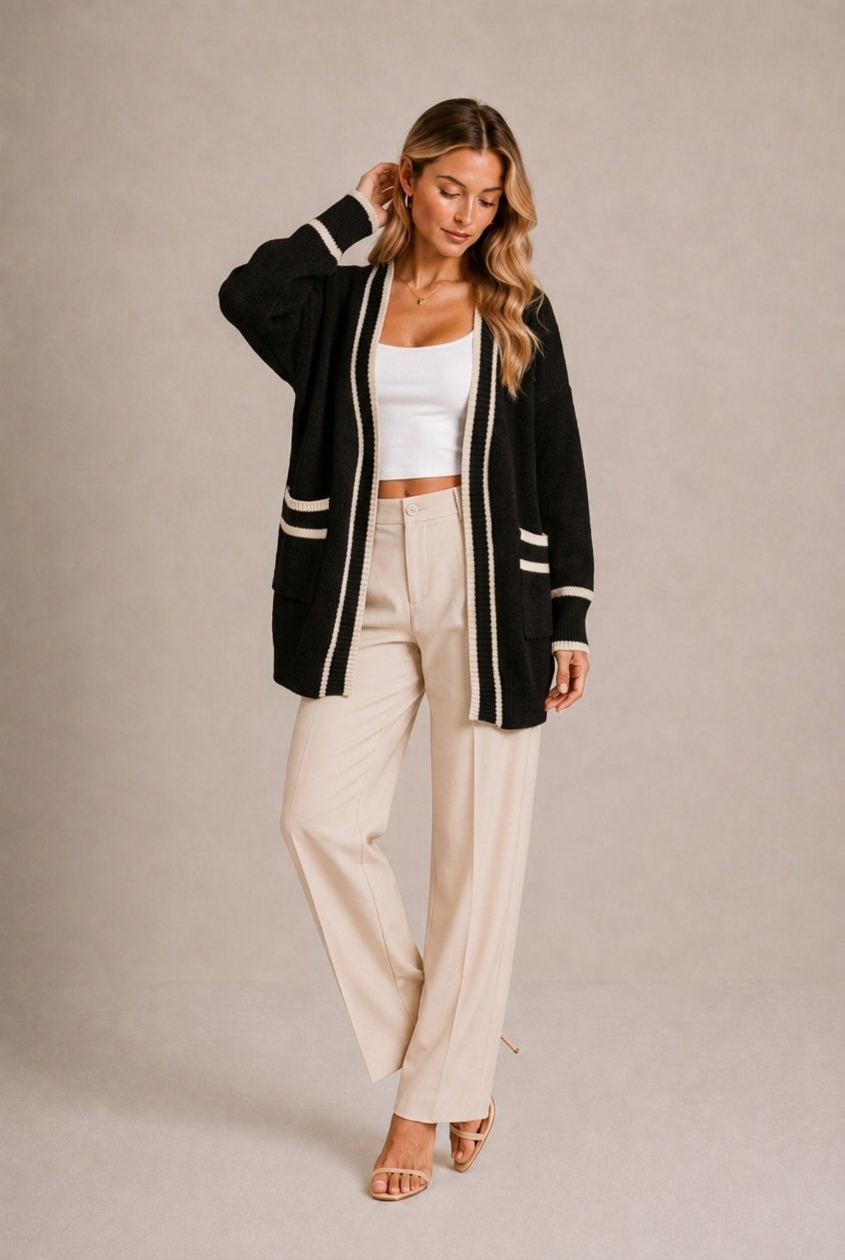 Gordes Oversized Cardigan Sweater