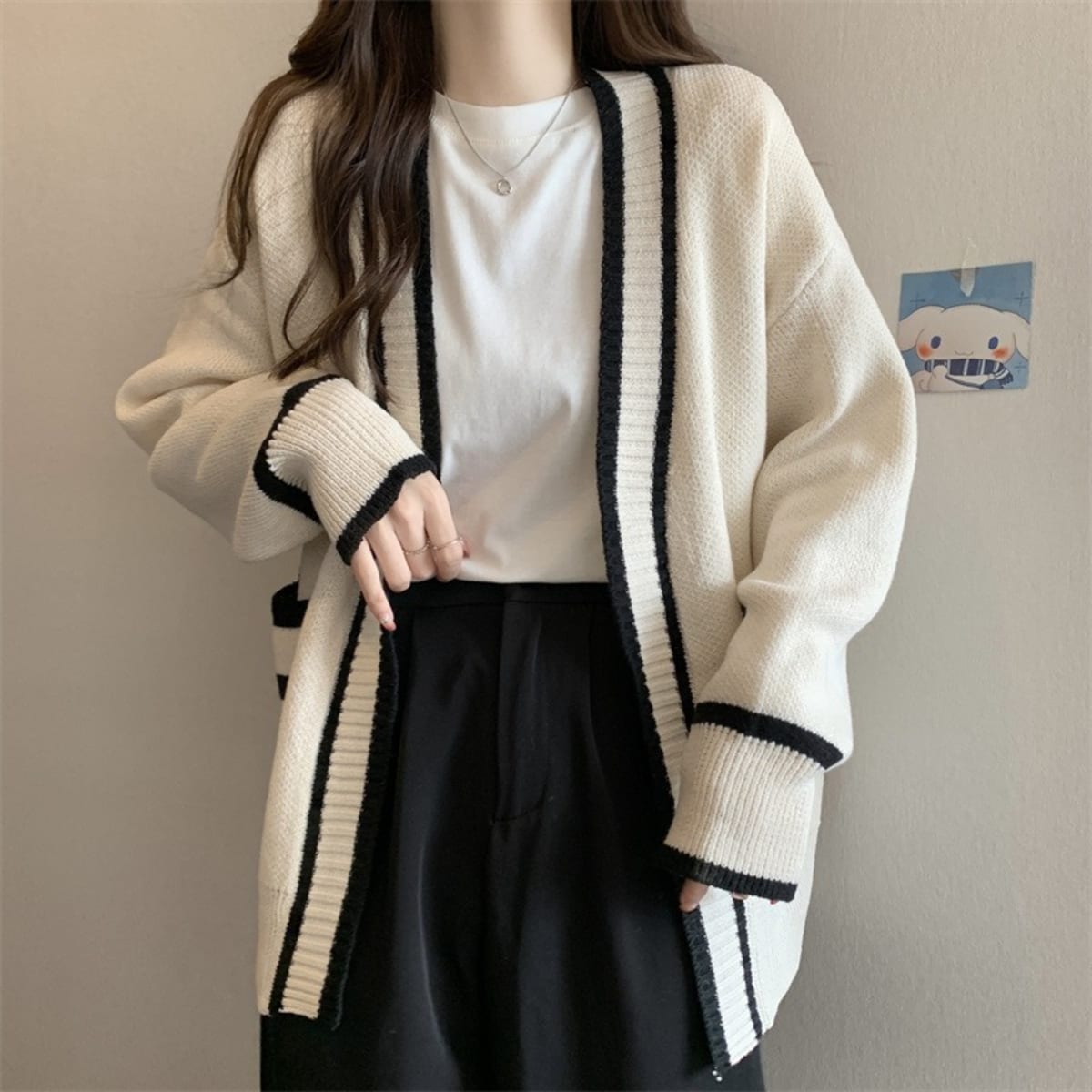 Gordes Oversized Cardigan Sweater