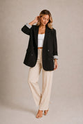 Bolgheri Oversized Double-Breasted Blazer