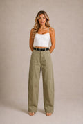 Siena Wide Leg Utility Jeans