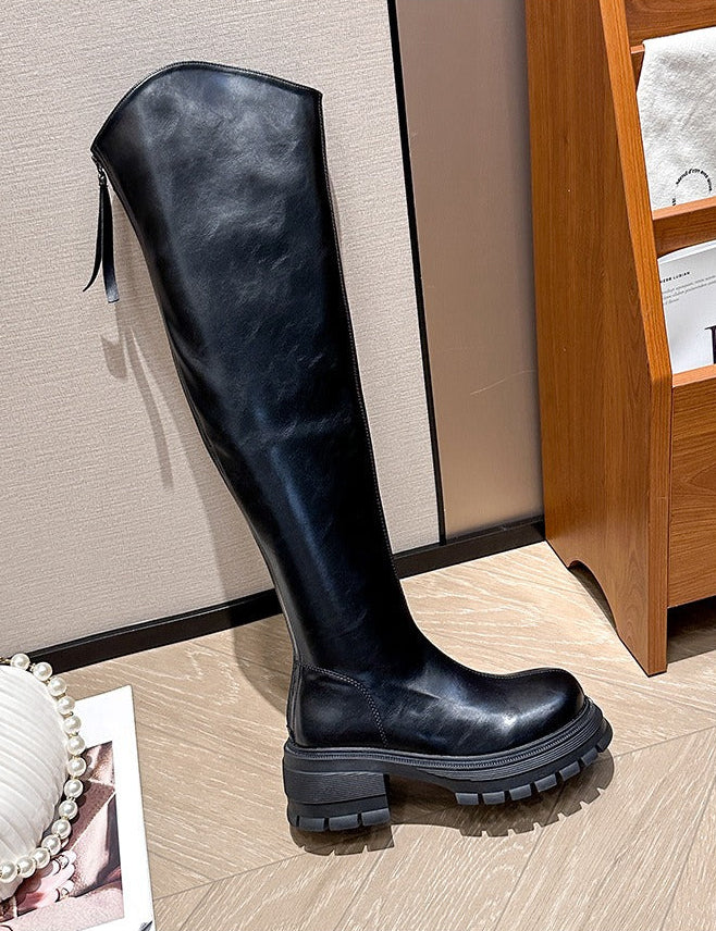 Montalcino Chunky Sole Over-the-Knee Boots