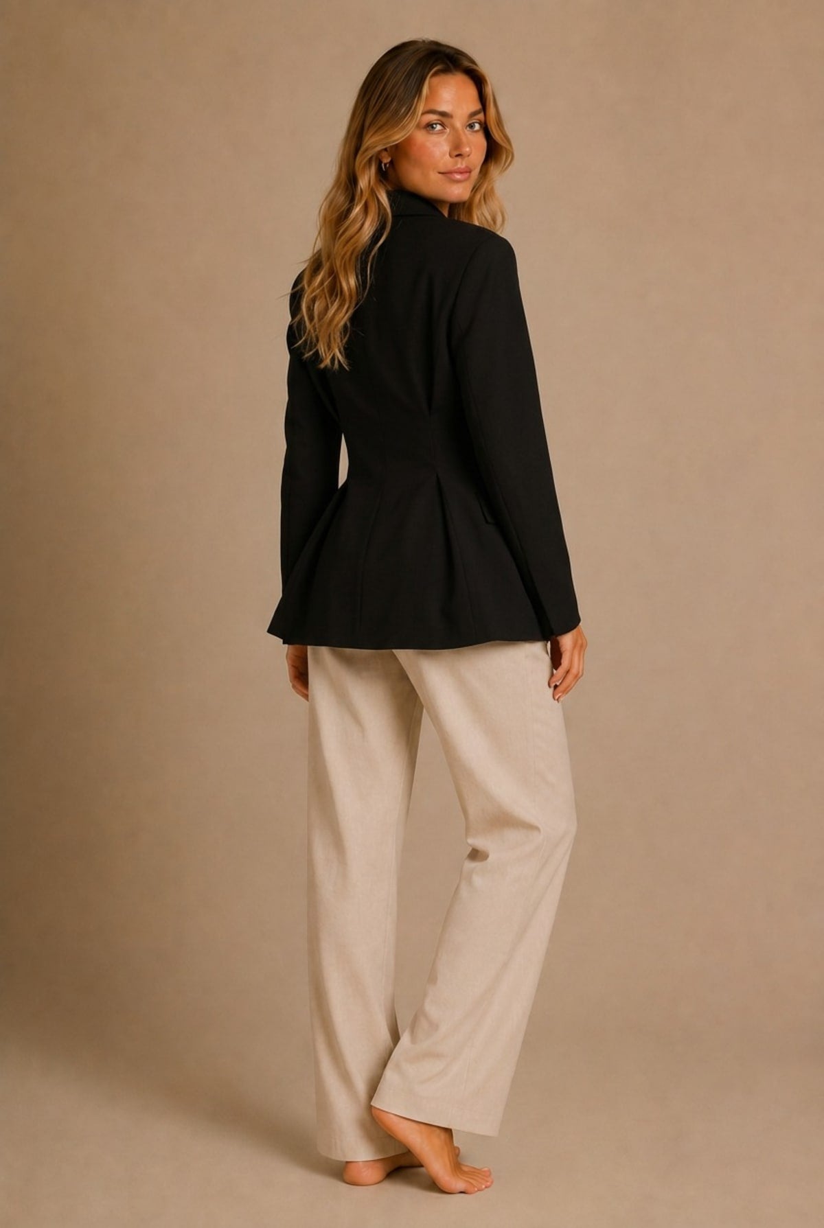 Siena Fitted Blazer Jacket
