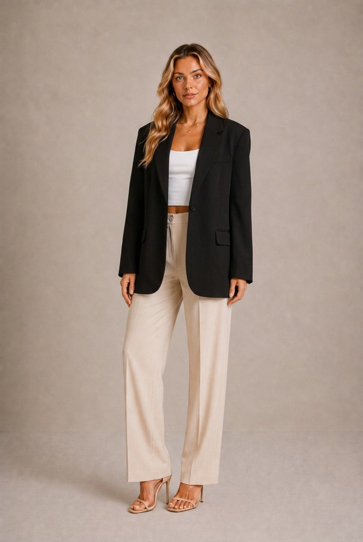 Siena Fitted Blazer Jacket