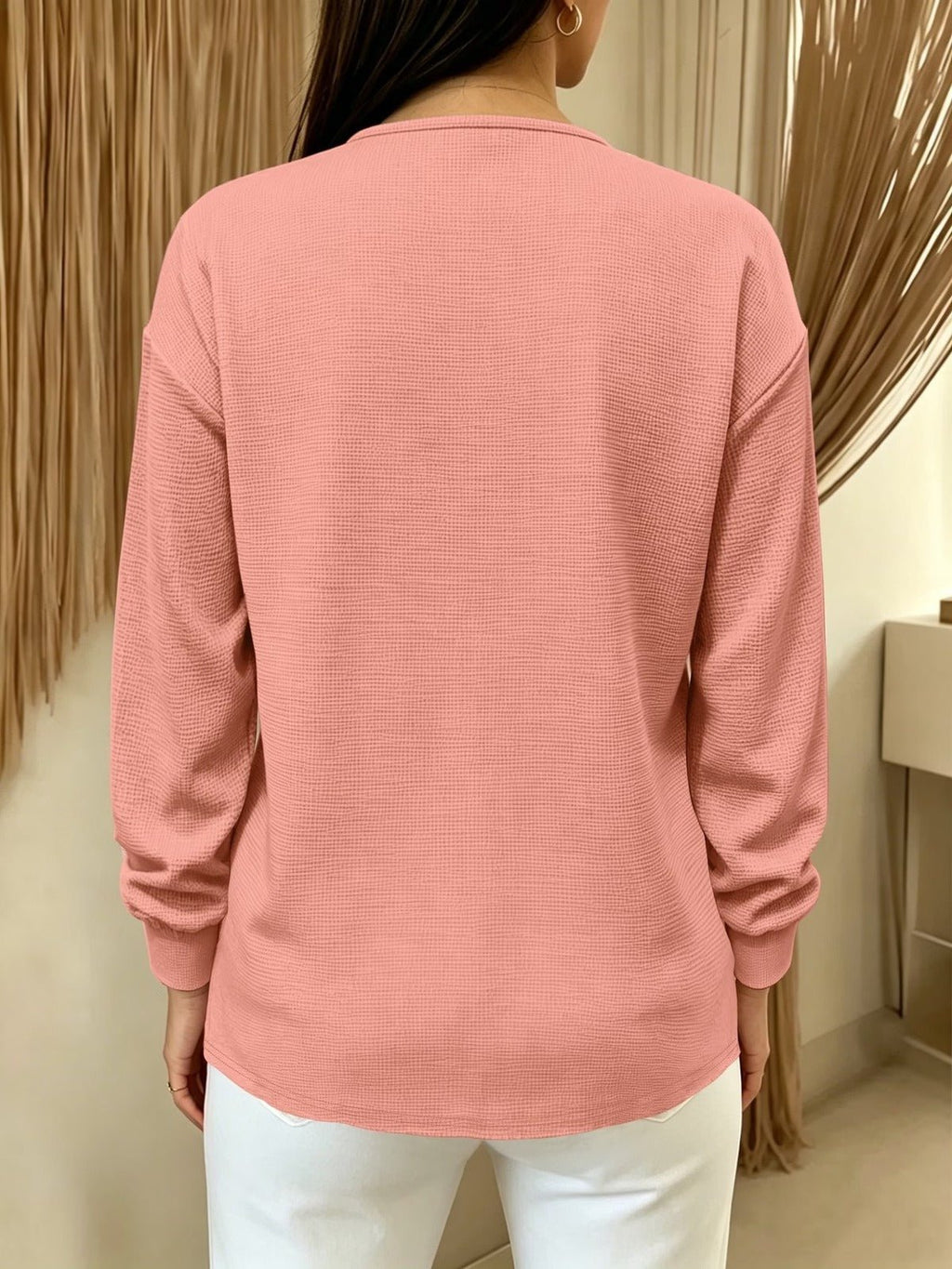 Barolo Lace-Up Sweater