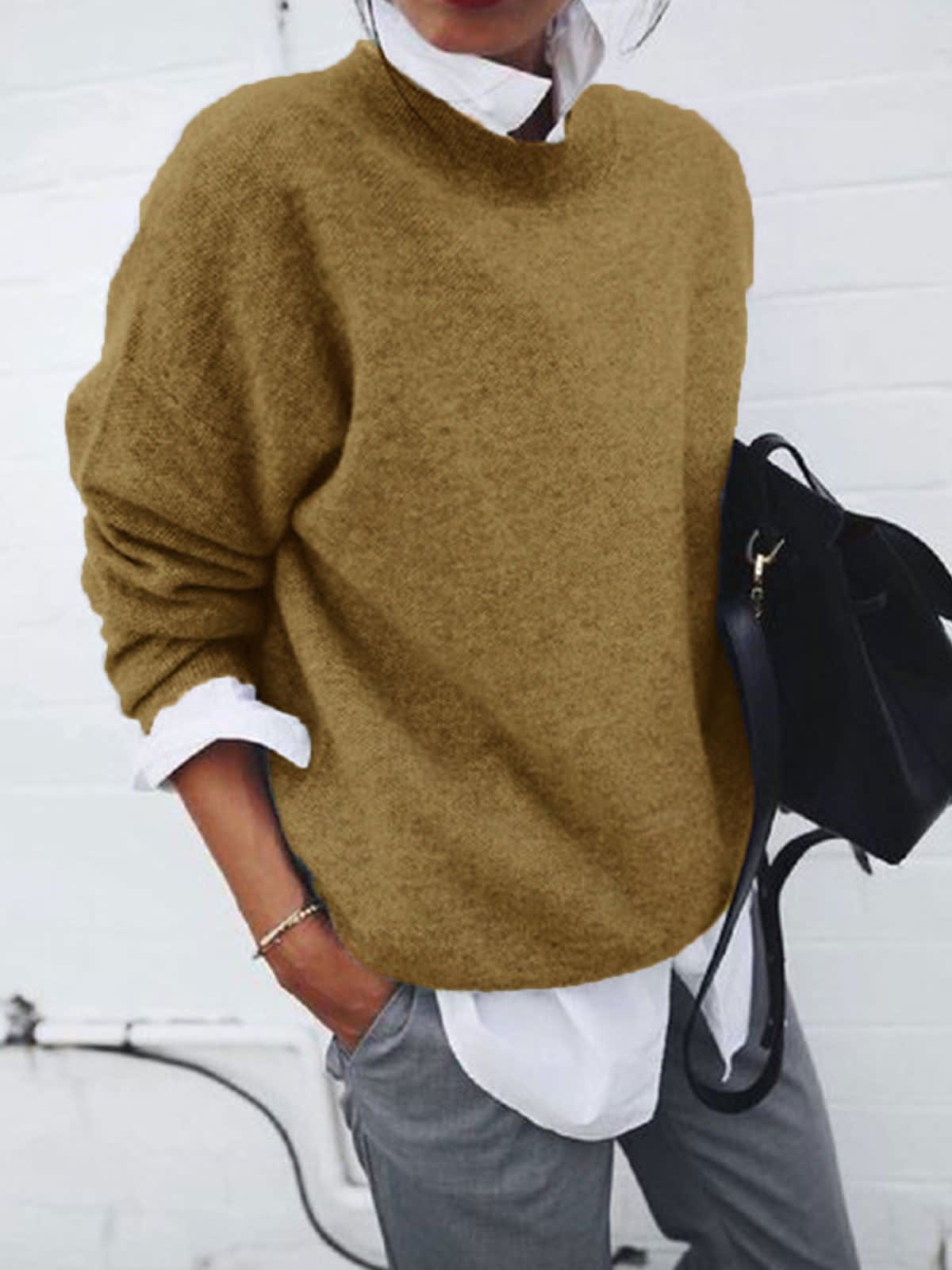 Asti Layered Look Sweater