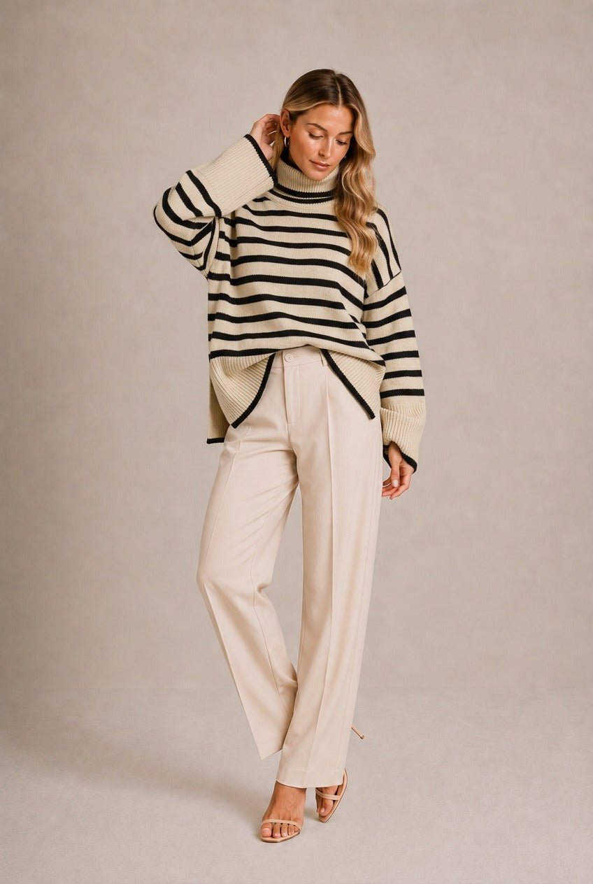 Pienza Striped Sweater