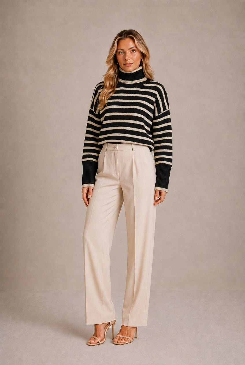 Pienza Striped Sweater