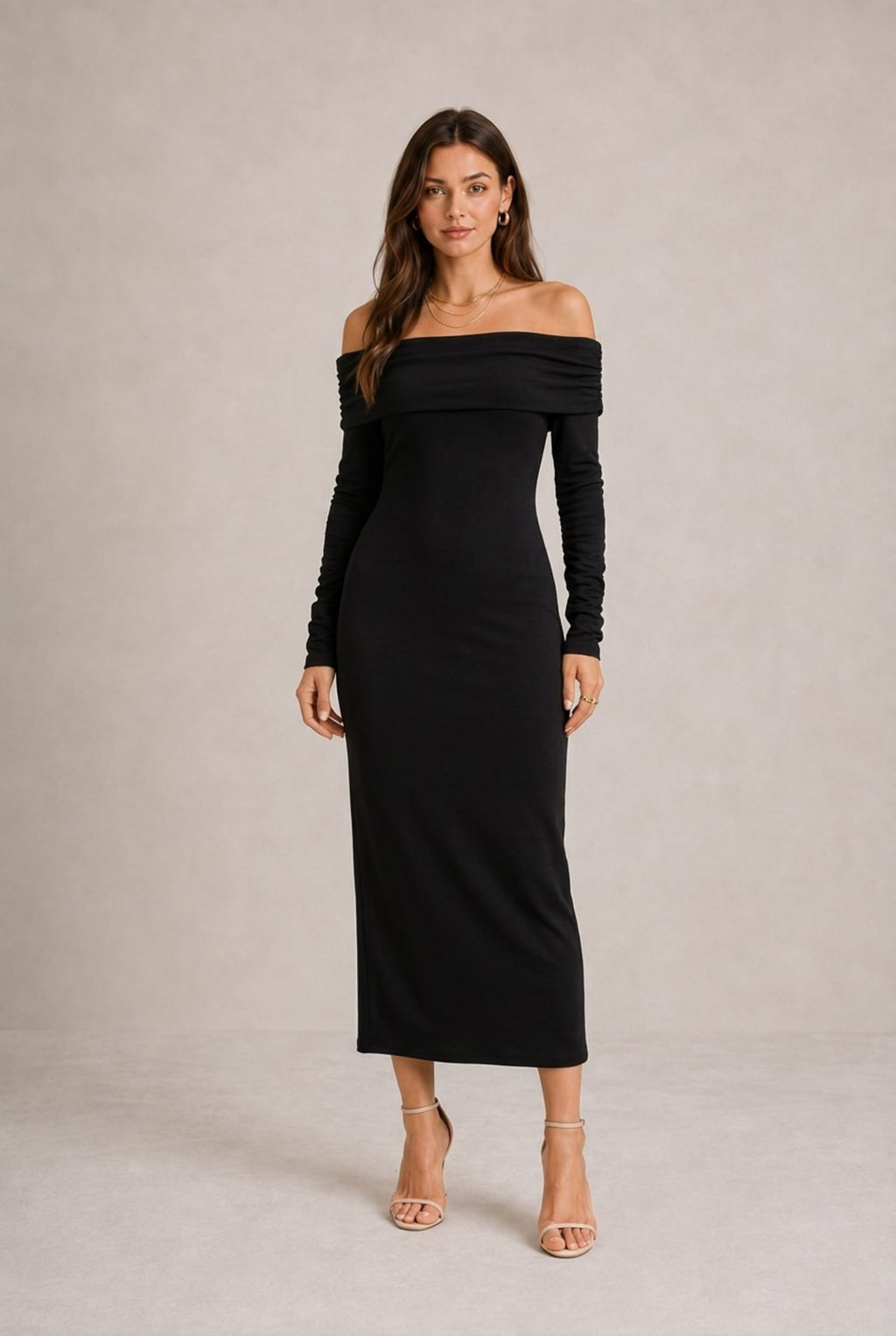 Cortona Off-Shoulder Maxi Dress