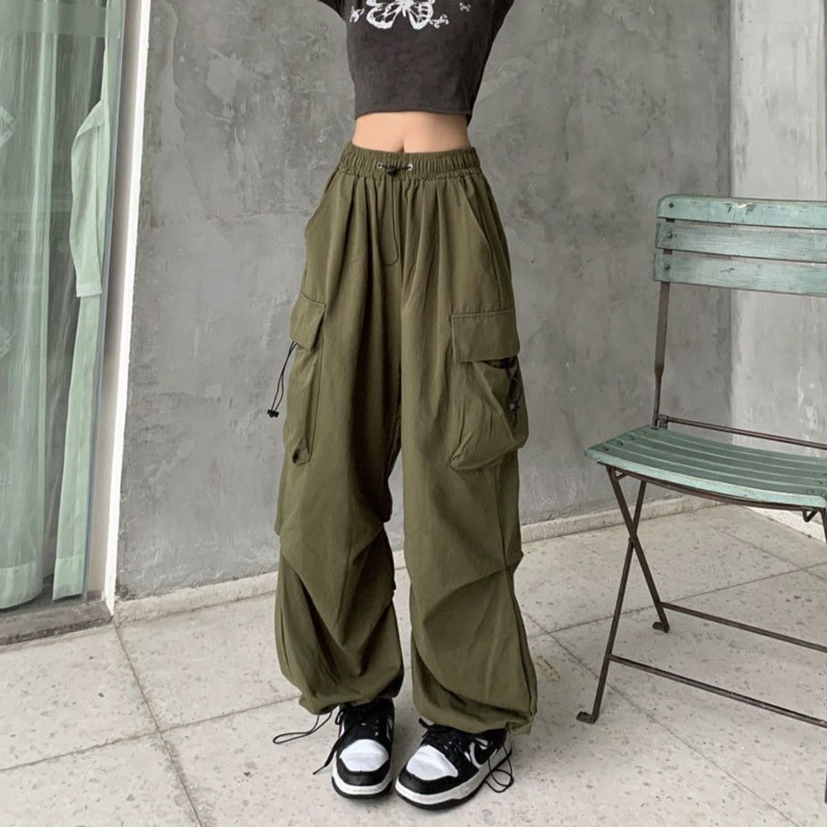 Barolo Drawstring Cargo Pants