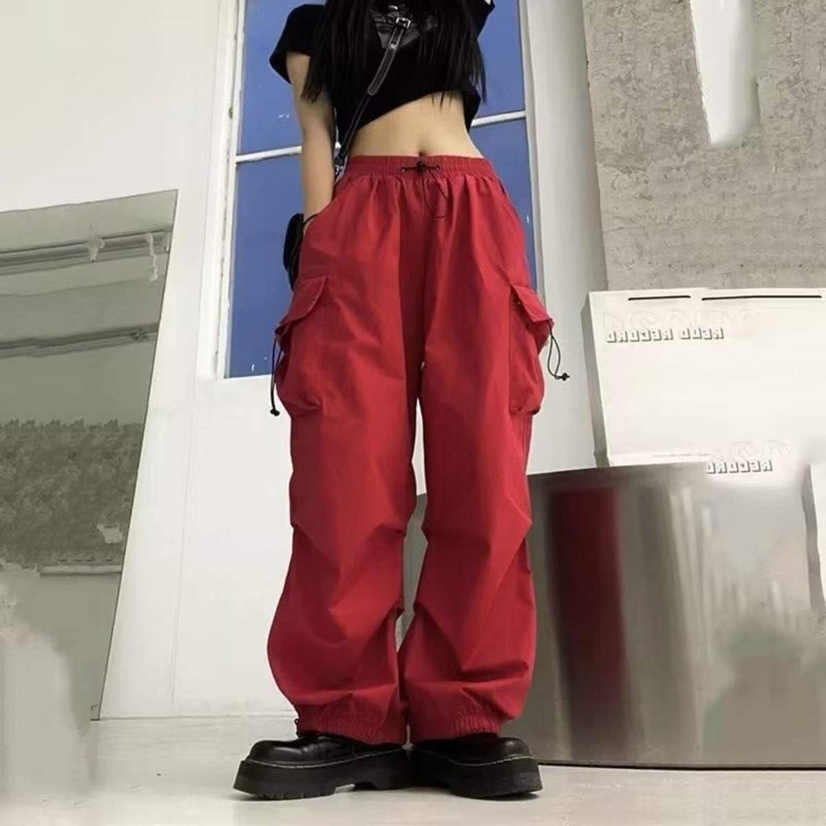 Barolo Drawstring Cargo Pants