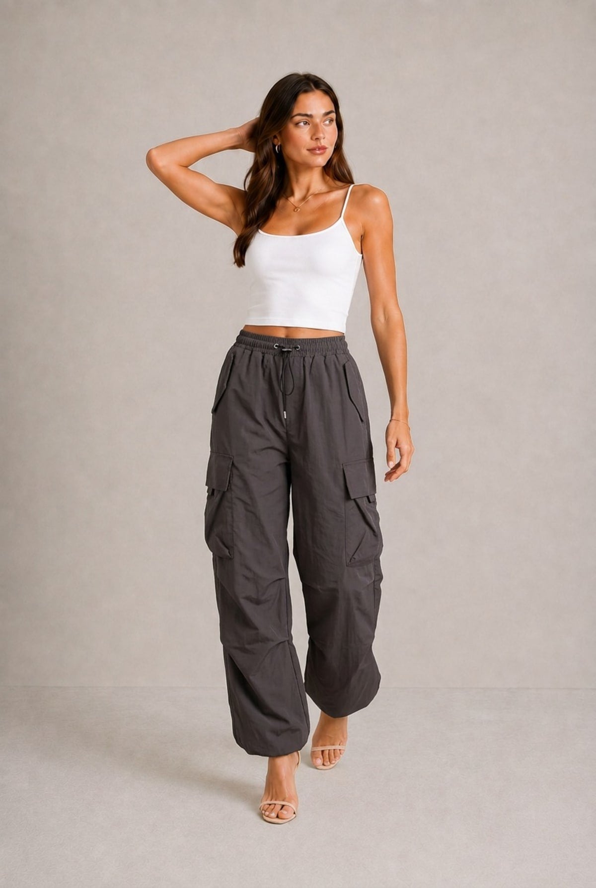 Barolo Drawstring Cargo Pants