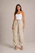 Barolo Drawstring Cargo Pants