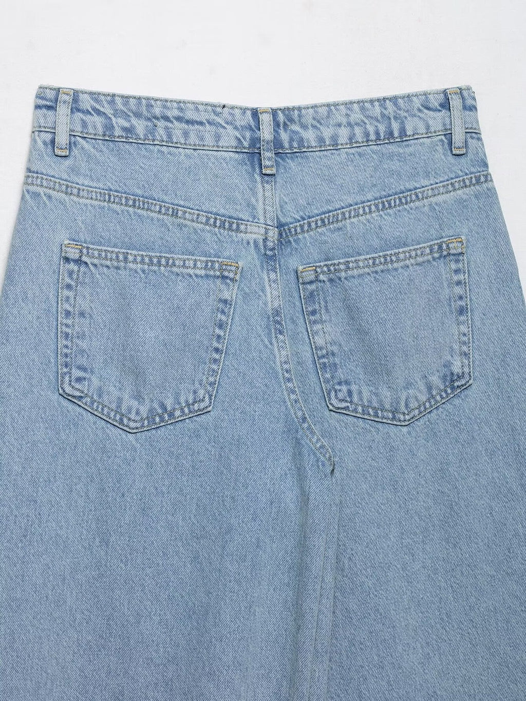 Barbaresco Lace Panel Wide Leg Jeans