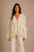 Chianti Ruffled Blouse