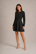 Arezzo Cable-Knit Mini Sweater Dress
