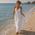 Mykonos Ivory Maxi Dress