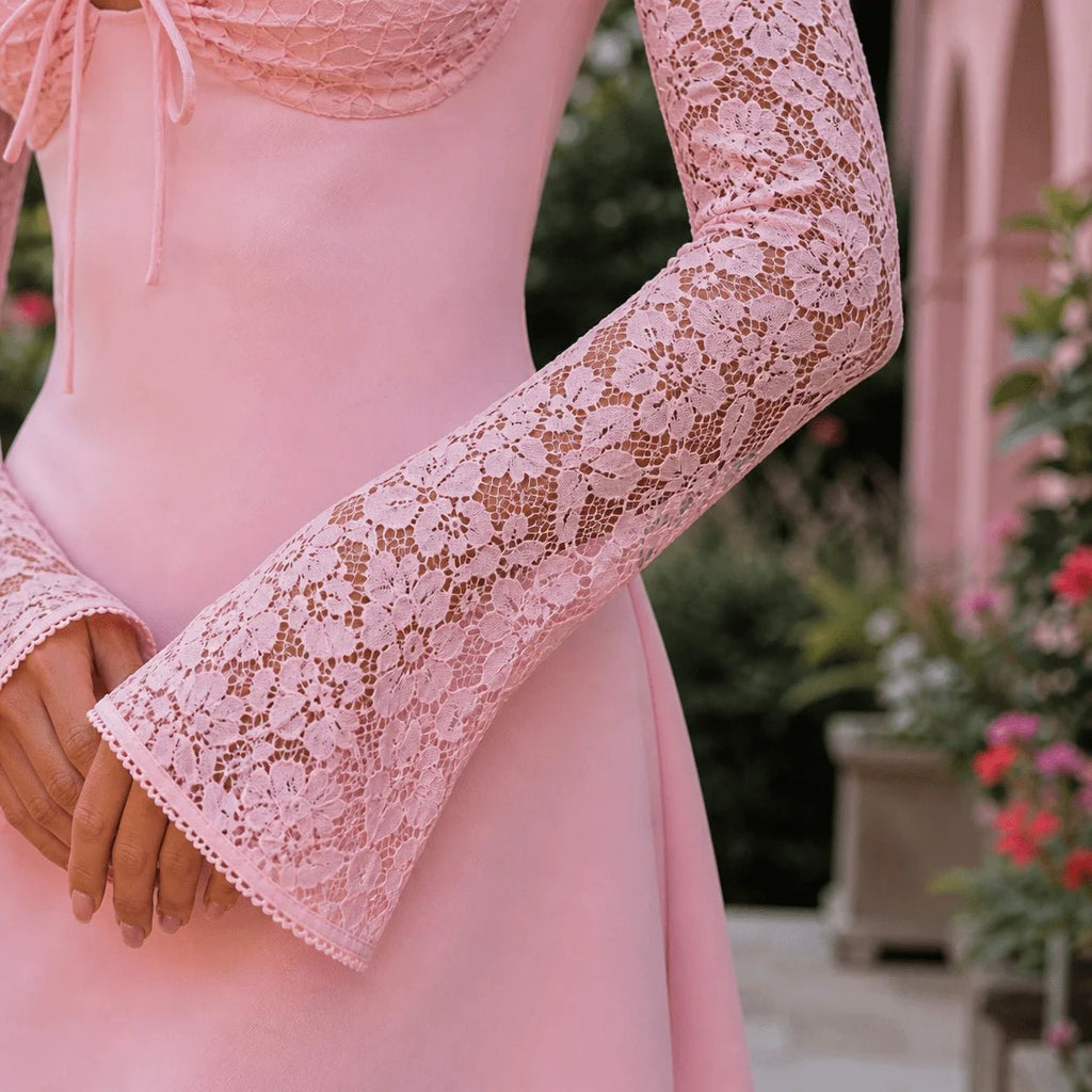 Saint-Tropez Lace Dress
