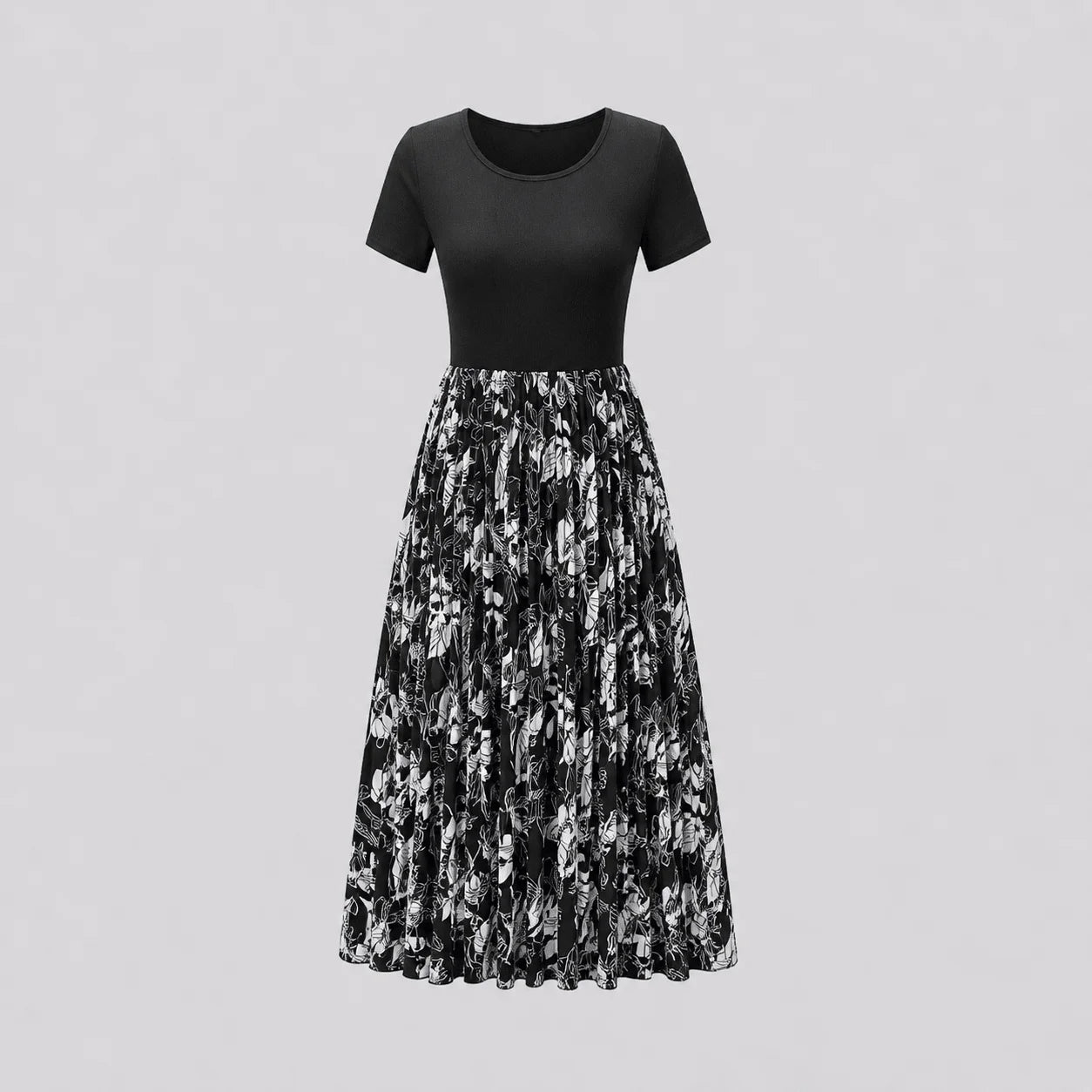 Sorento Contrast Midi Dress