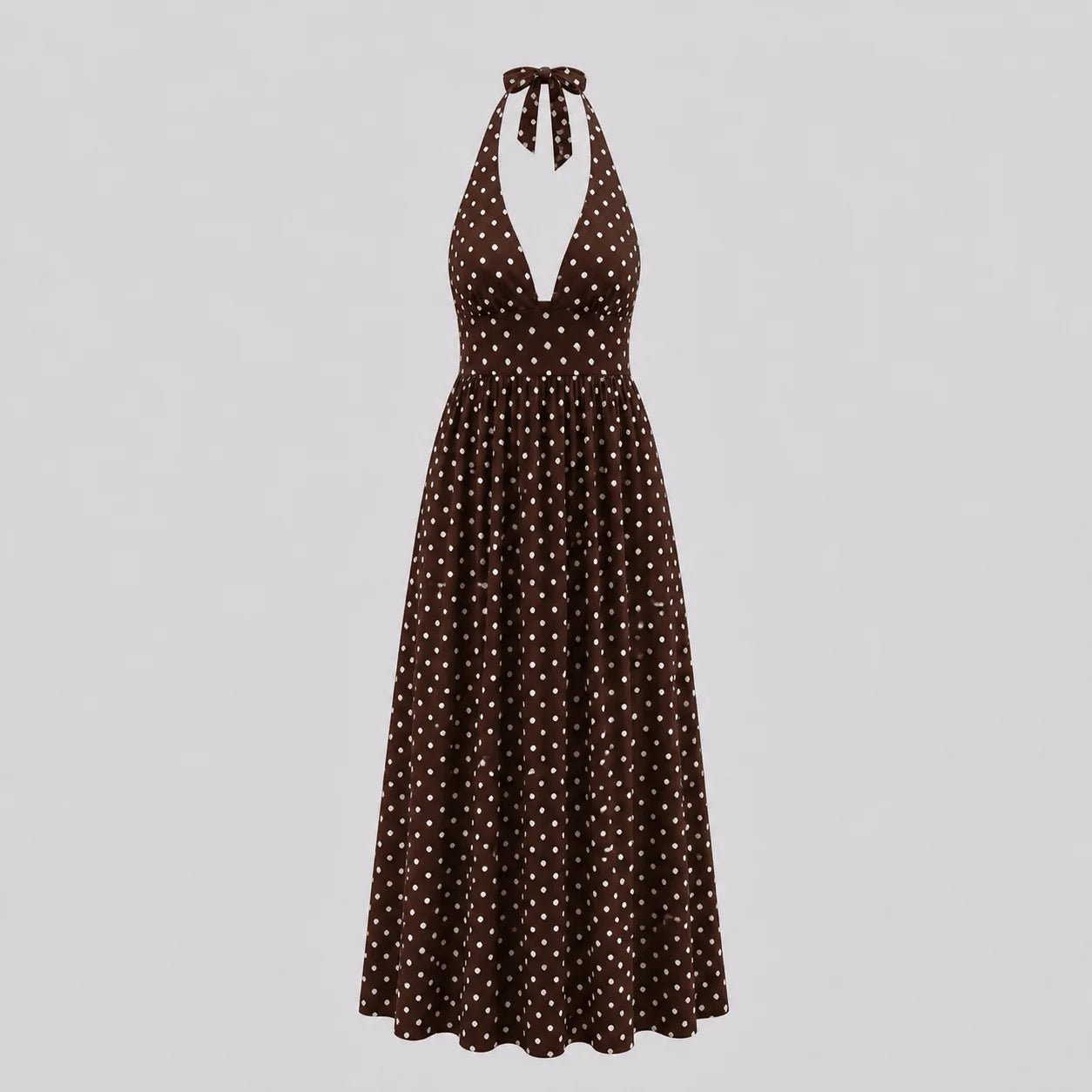 Positano Polka Dot Maxi Dress