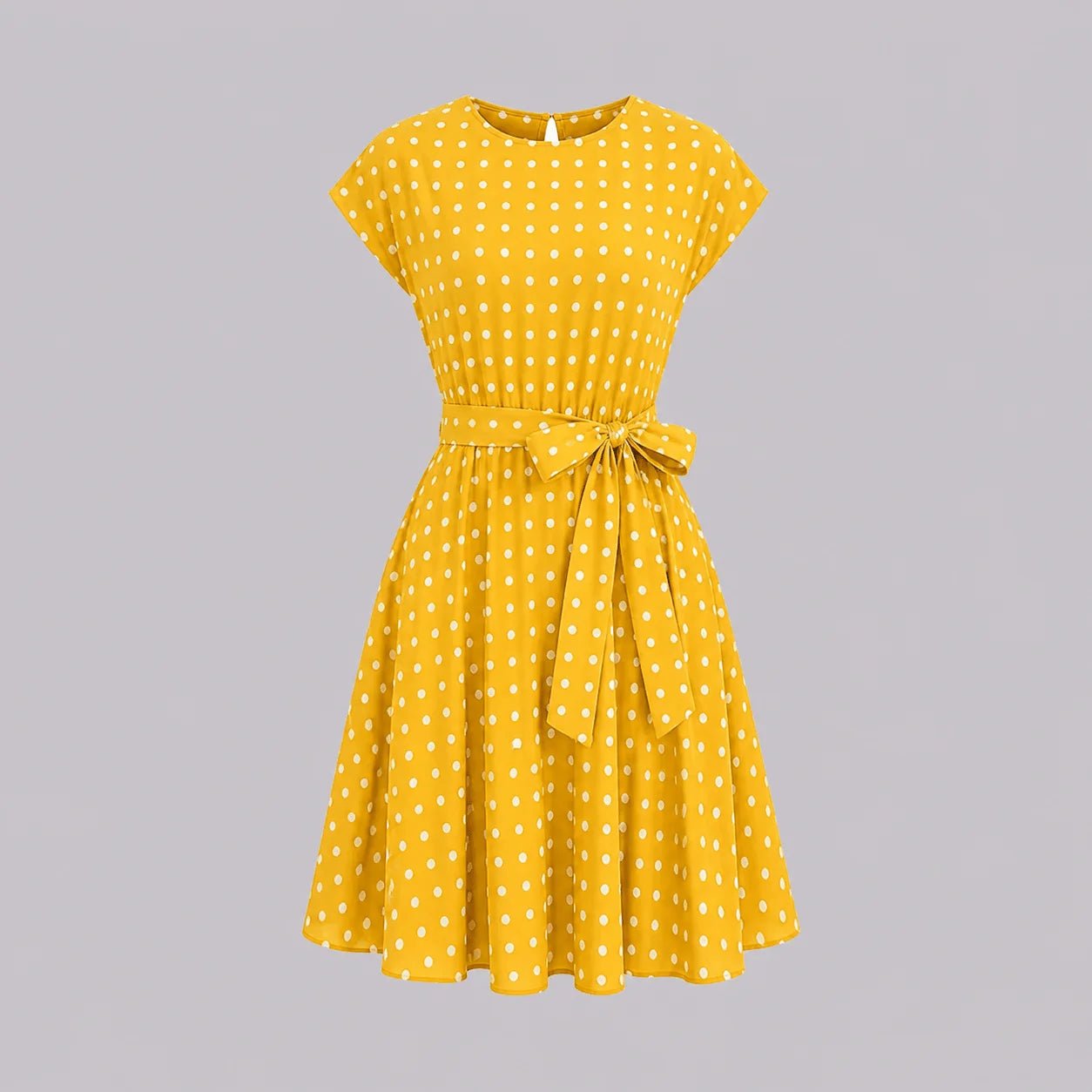 Positano Polka Dot Mini Dress