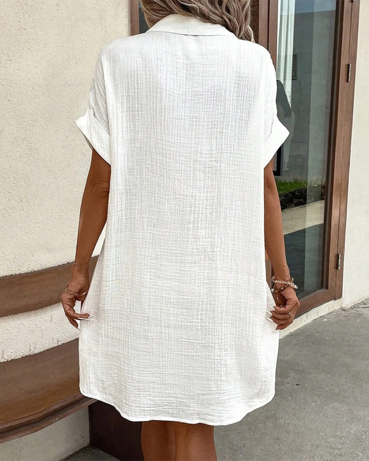 A loose, flowing dress perfect for summer days.